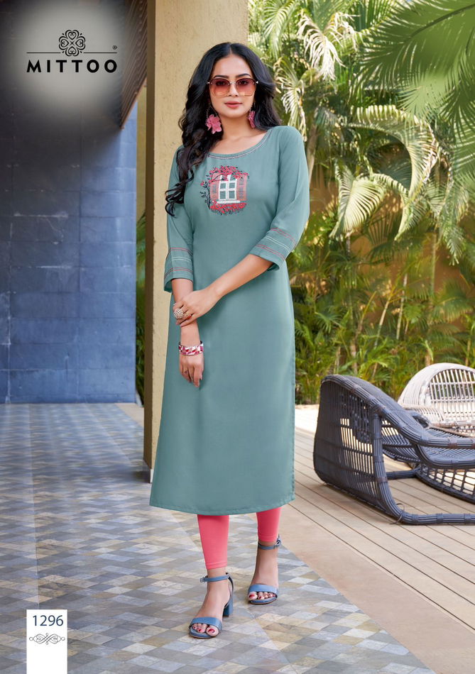 Palak Vol 34 By Mittoo Designer Kurtis Catalog